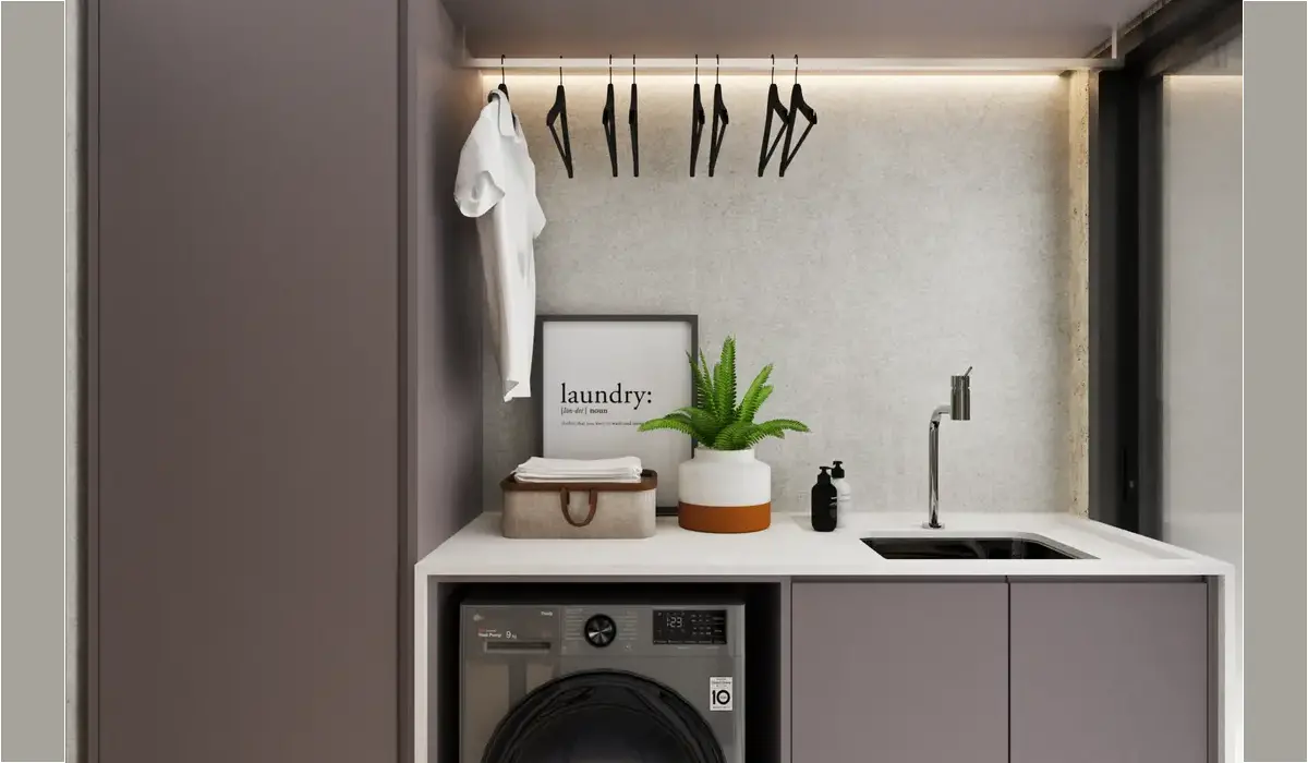 Planta 160m² - Área de serviço