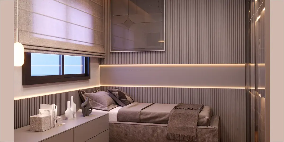 Planta 180m² - Quarto Masculino