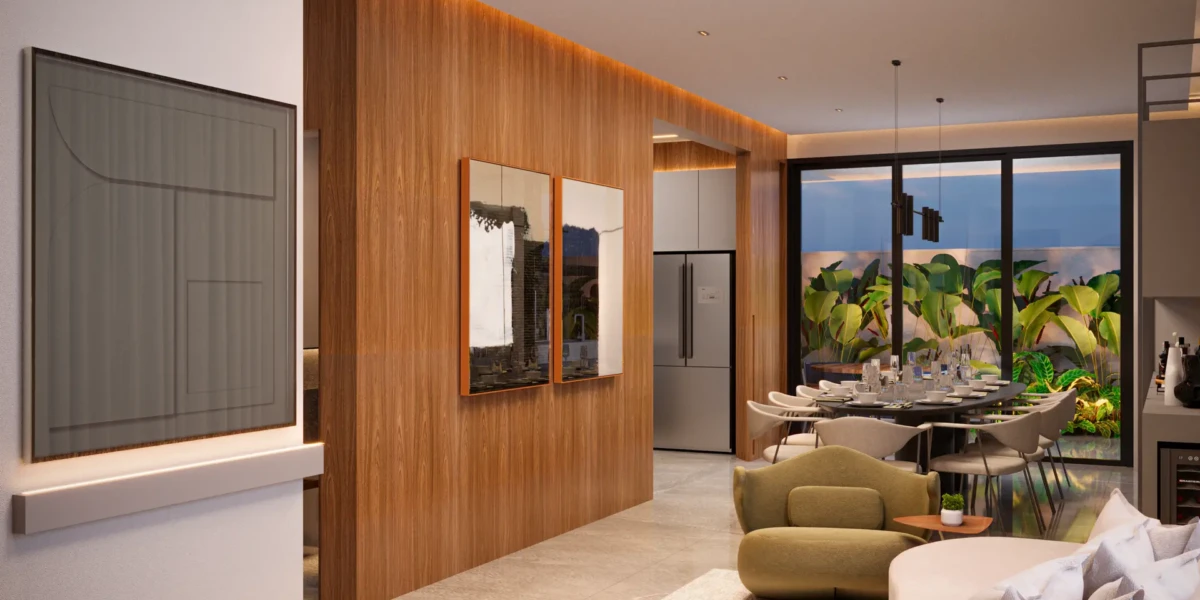 Planta 180m² - Sala