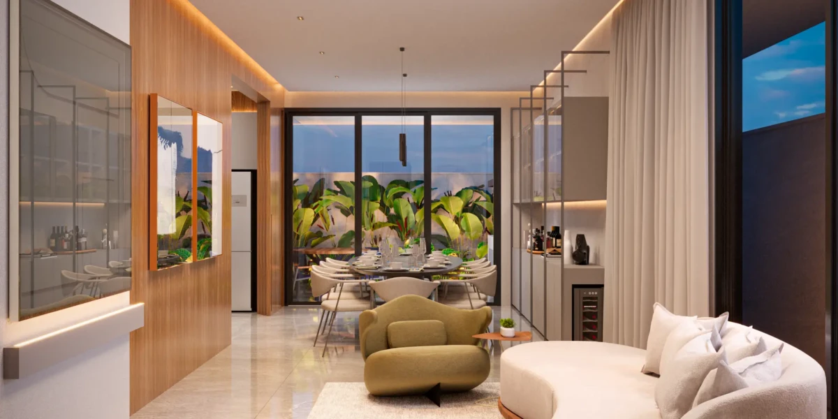 Planta 180m² - Sala