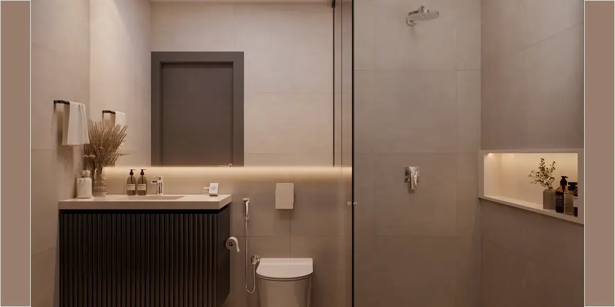 Planta 180m² - Banheiro Feminino