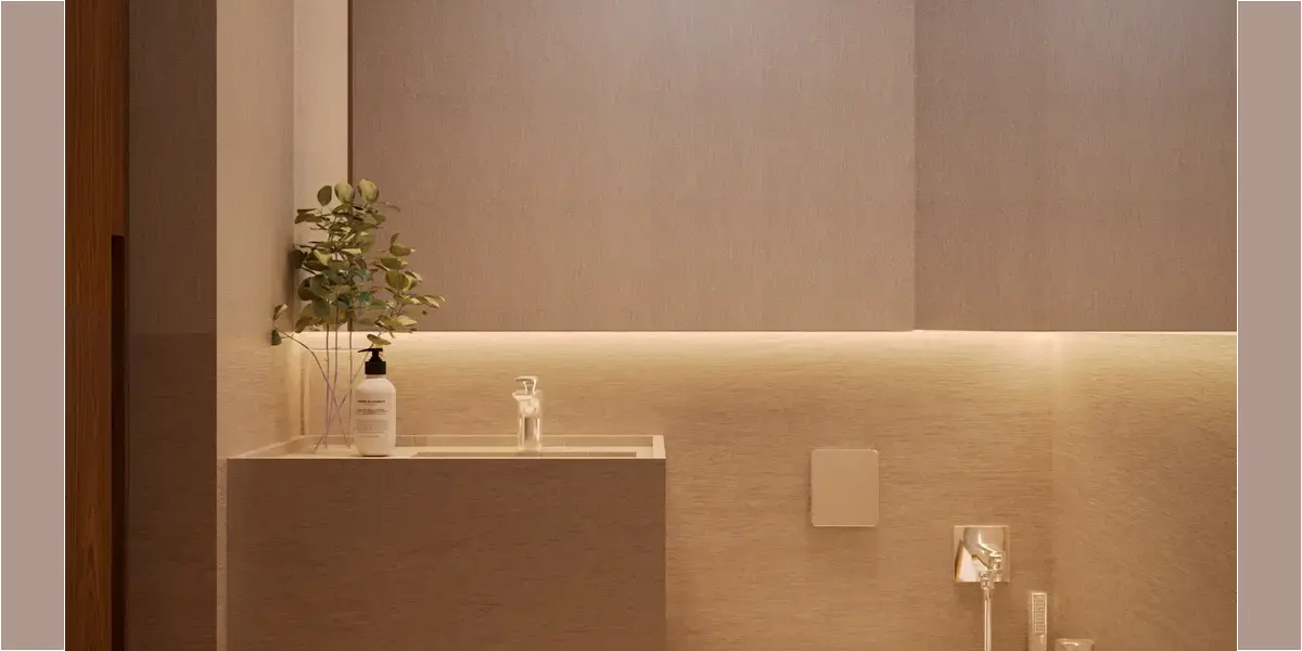 Planta 200m² - Lavabo