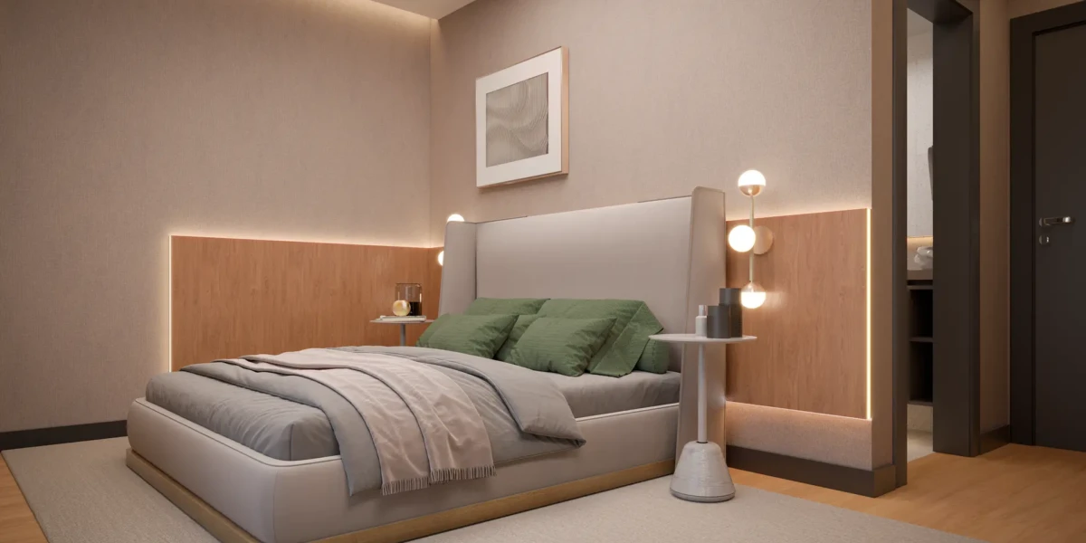 Planta 200m² - Quarto