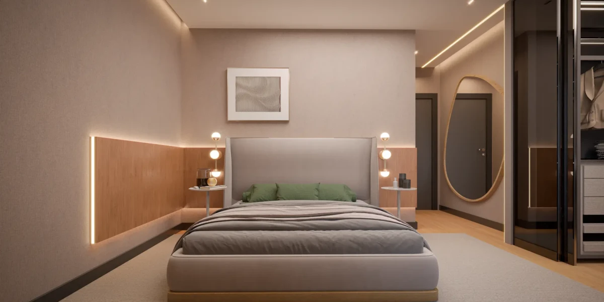 Planta 200m² - Quarto