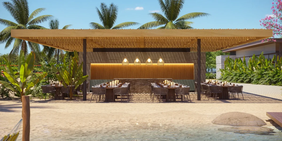 Praia Privativa - Restaurante