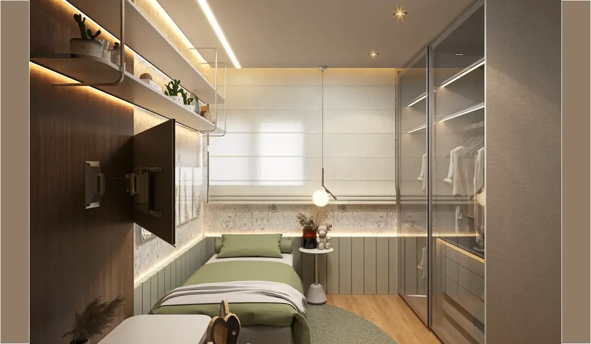 Planta 160m² - Suíte Infantil